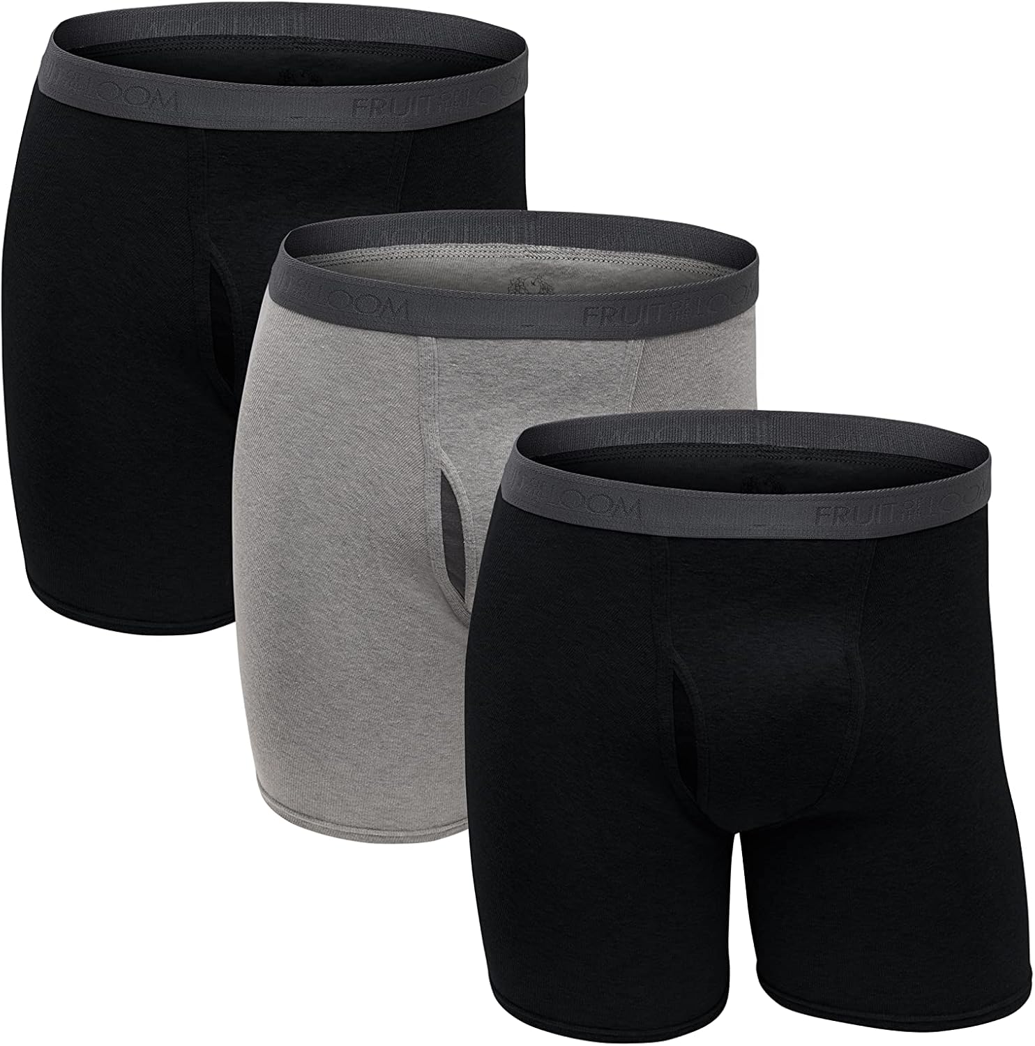 Fruit of the Loom Mens Premium Tag-Free Cotton Underwear (Regular  Big Man)
