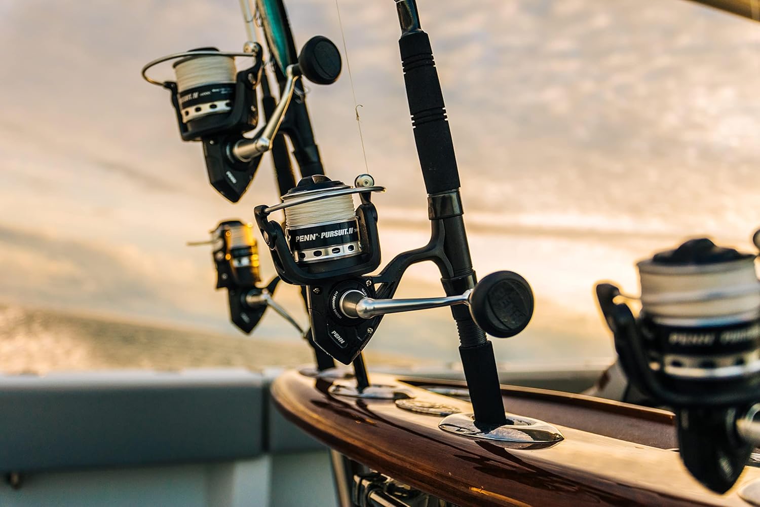 PENN Pursuit III Pursuit IV Kombination aus Spinnrolle und Angelrute