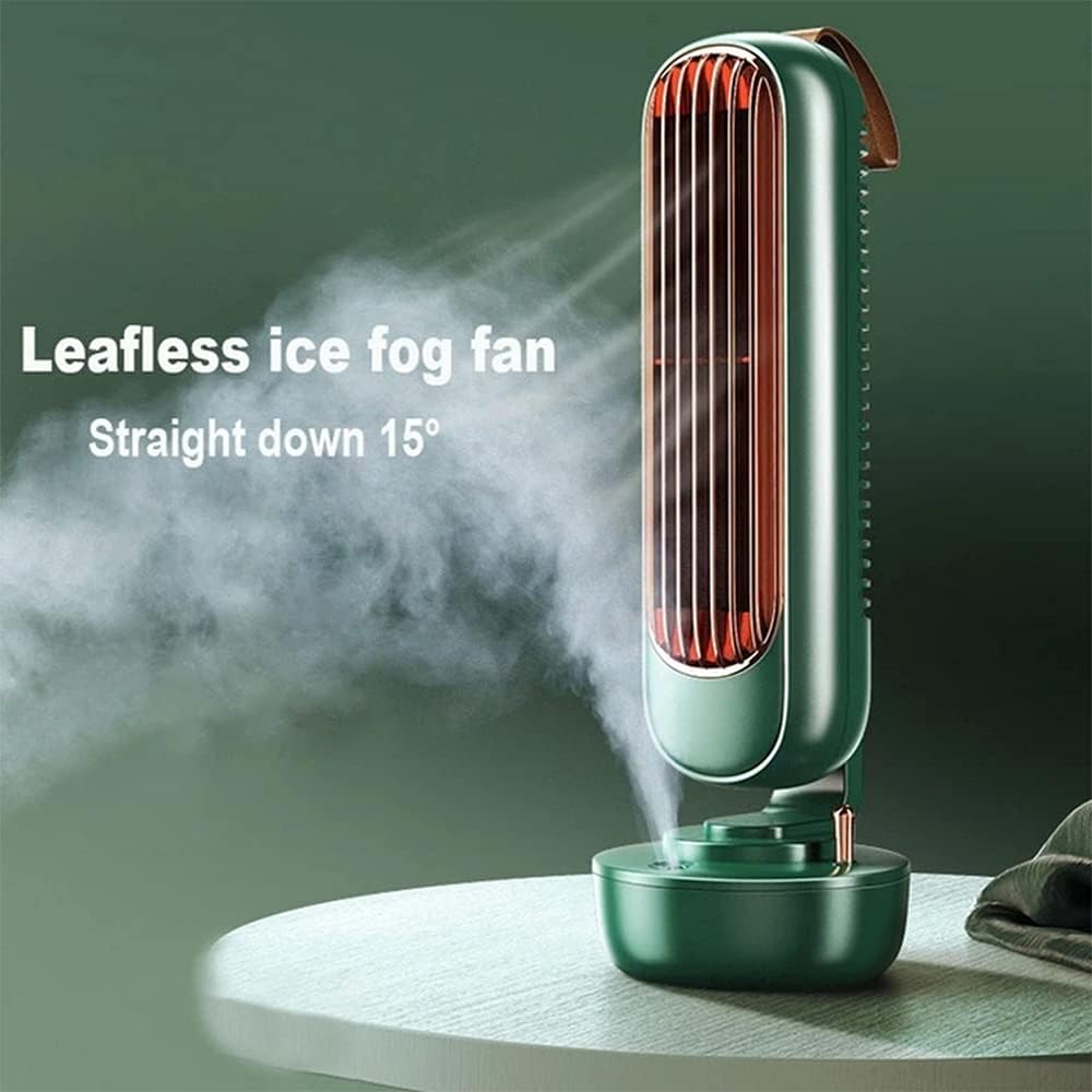 Leafless Vertical Fan Humidifier Purifier Suitable for Home Office Air Conditioner,White · v2