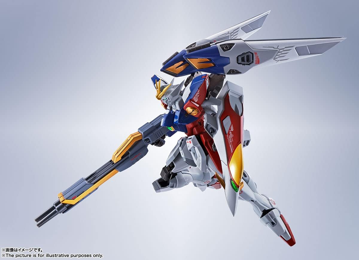 TAMASHII NATIONS - Yeni Mobil Rapor Gundama Kanadı - Wing Gundama Zero, Bandai Spirits Metal Robot Ruhları Koleksiyonluk