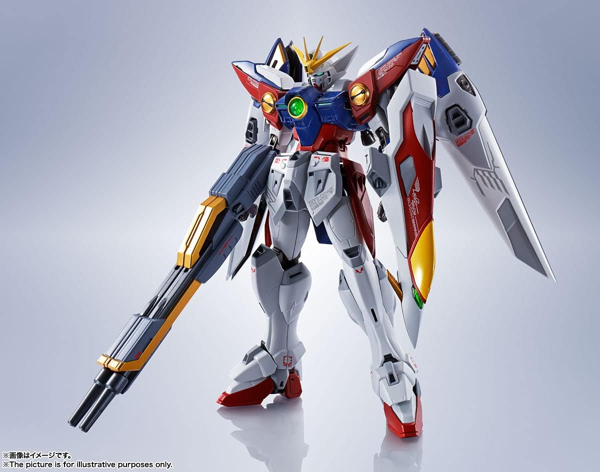 TAMASHII NATIONS - Yeni Mobil Rapor Gundama Kanadı - Wing Gundama Zero, Bandai Spirits Metal Robot Ruhları Koleksiyonluk