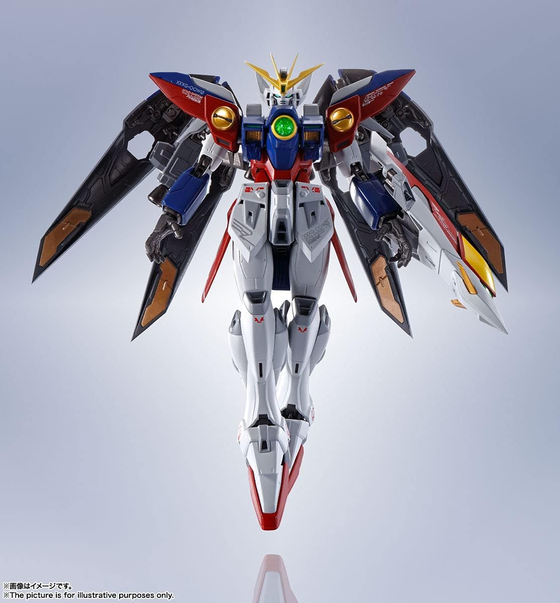 TAMASHII NATIONS - Yeni Mobil Rapor Gundama Kanadı - Wing Gundama Zero, Bandai Spirits Metal Robot Ruhları Koleksiyonluk