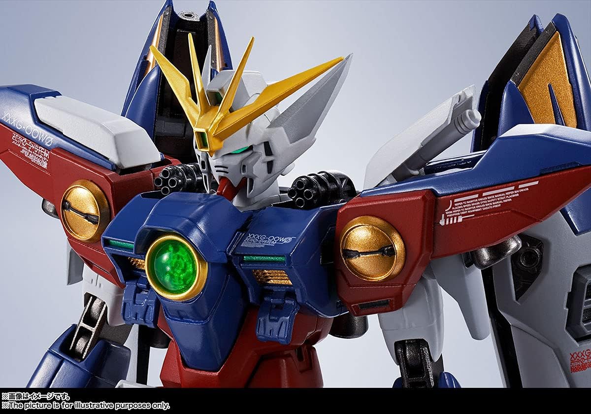 TAMASHII NATIONS - Yeni Mobil Rapor Gundama Kanadı - Wing Gundama Zero, Bandai Spirits Metal Robot Ruhları Koleksiyonluk