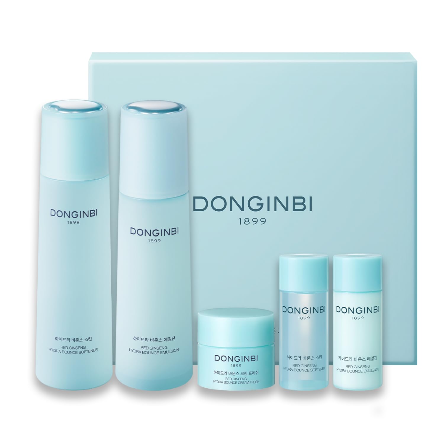 Donginbi Hydra Bounce Skin Care Set - New Years Gifts for Women, Face Toner, Lotion, and Moisturizer with Red Ginseng and Hyaluronic Acid for Soft, Supple and Hydrated Skin, Korean Face Moisturizer · v4