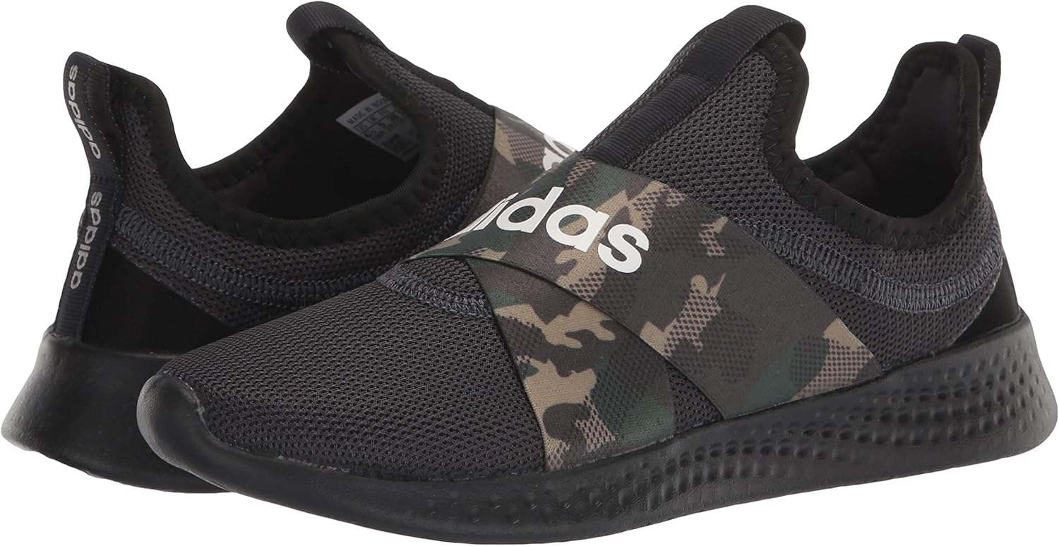 adidas TECHNICAL_SPORT_SHOE adidas Womens Puremotion Adapt Running Shoe, Core Black/Footwear White/Grey Five, 8