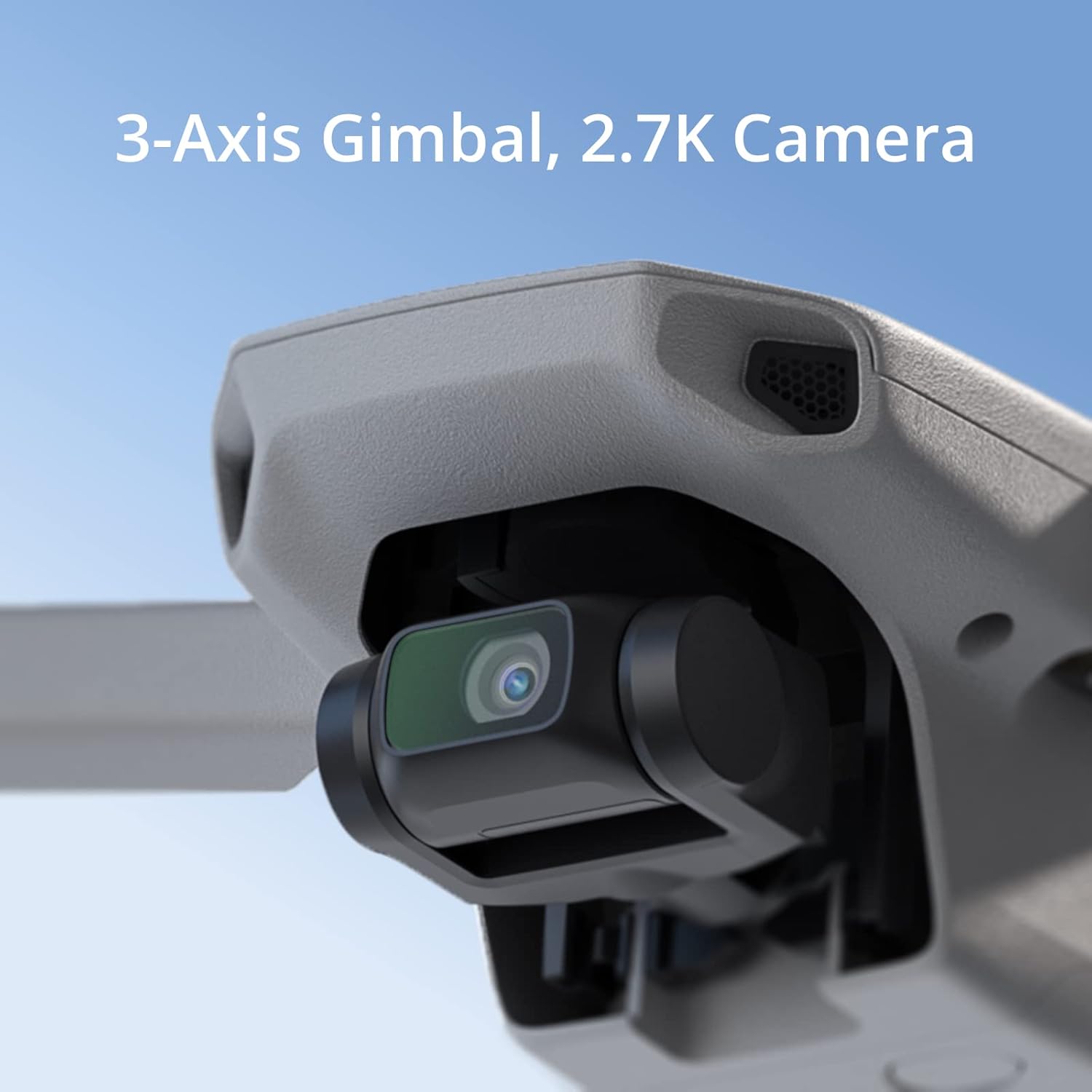DJI Mini Neo, quadricottero drone con giunto cardanico a 3 assi, meno di 249 g, resistenza al vento in scala 5 migliorata, Return to Home, per principianti di droni, grigio