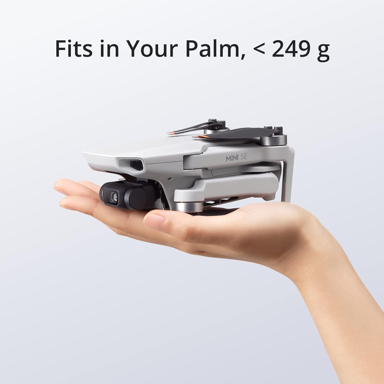 DJI Mini Neo, quadricottero drone con giunto cardanico a 3 assi, meno di 249 g, resistenza al vento in scala 5 migliorata, Return to Home, per principianti di droni, grigio