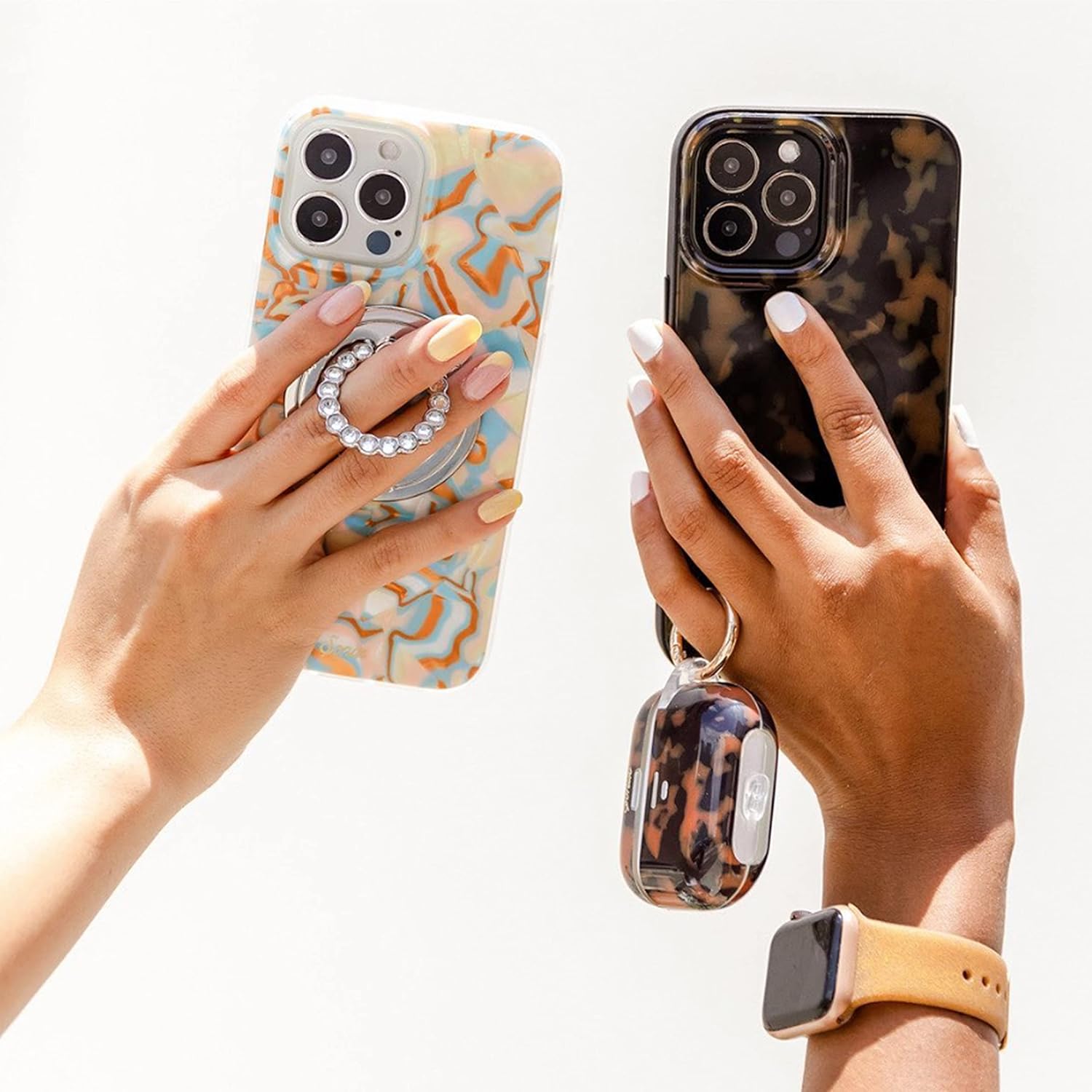 Custodia per telefono Sonix per iPhone 13 Pro | Testata contro cadute da 3 m | Custodia tartarugata classica | Brown Tort