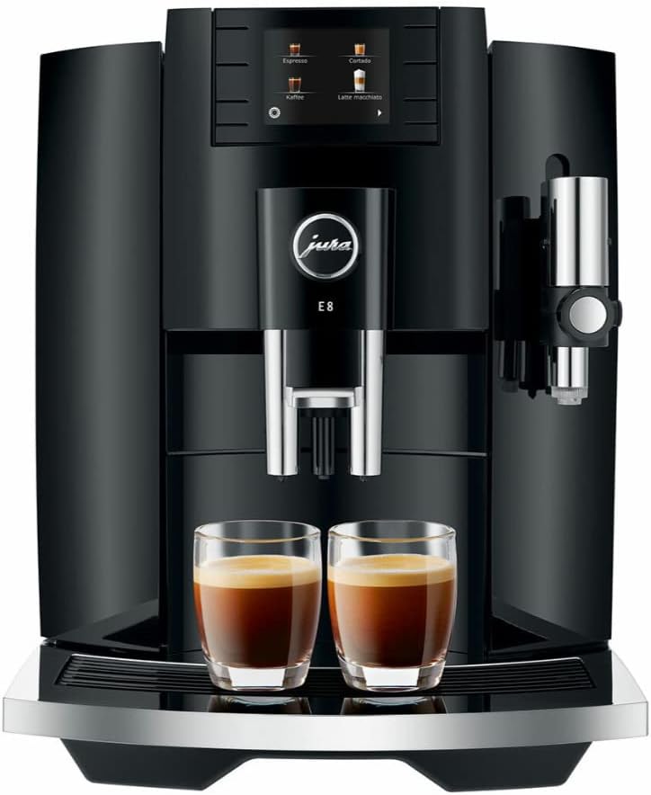 Jura E8 (NAA) 4th Gen Automatic Coffee Machine (Piano Black) · v2