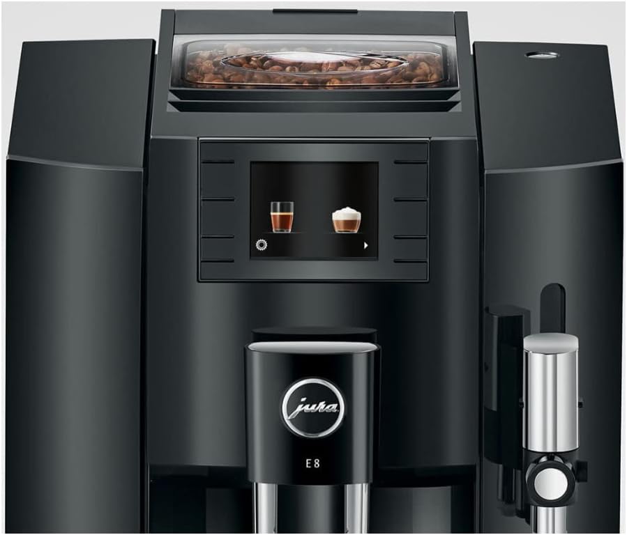 Jura E8 (NAA) 4th Gen Automatic Coffee Machine (Piano Black) · v2
