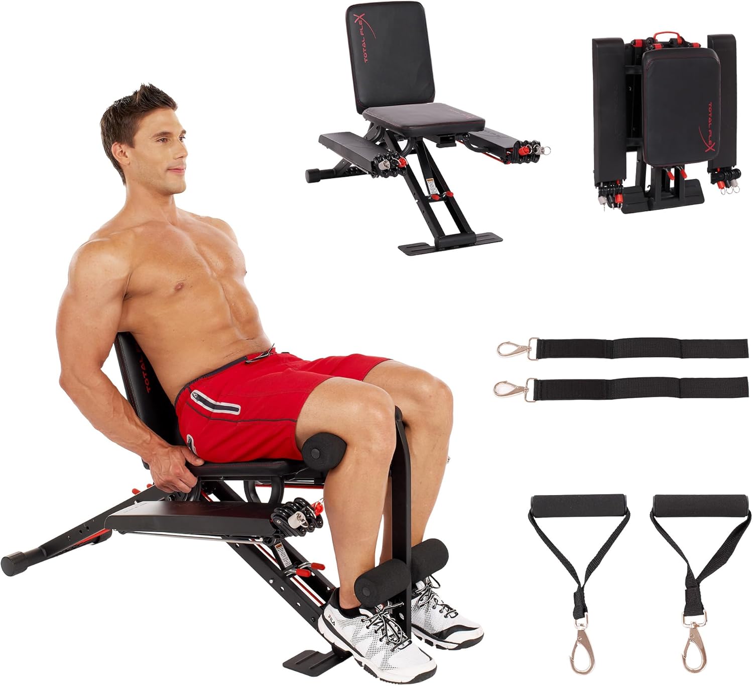 Compact Design, Home Gym, Versitiale Exercises, Workout Equipment, Fitness Equipment · v4