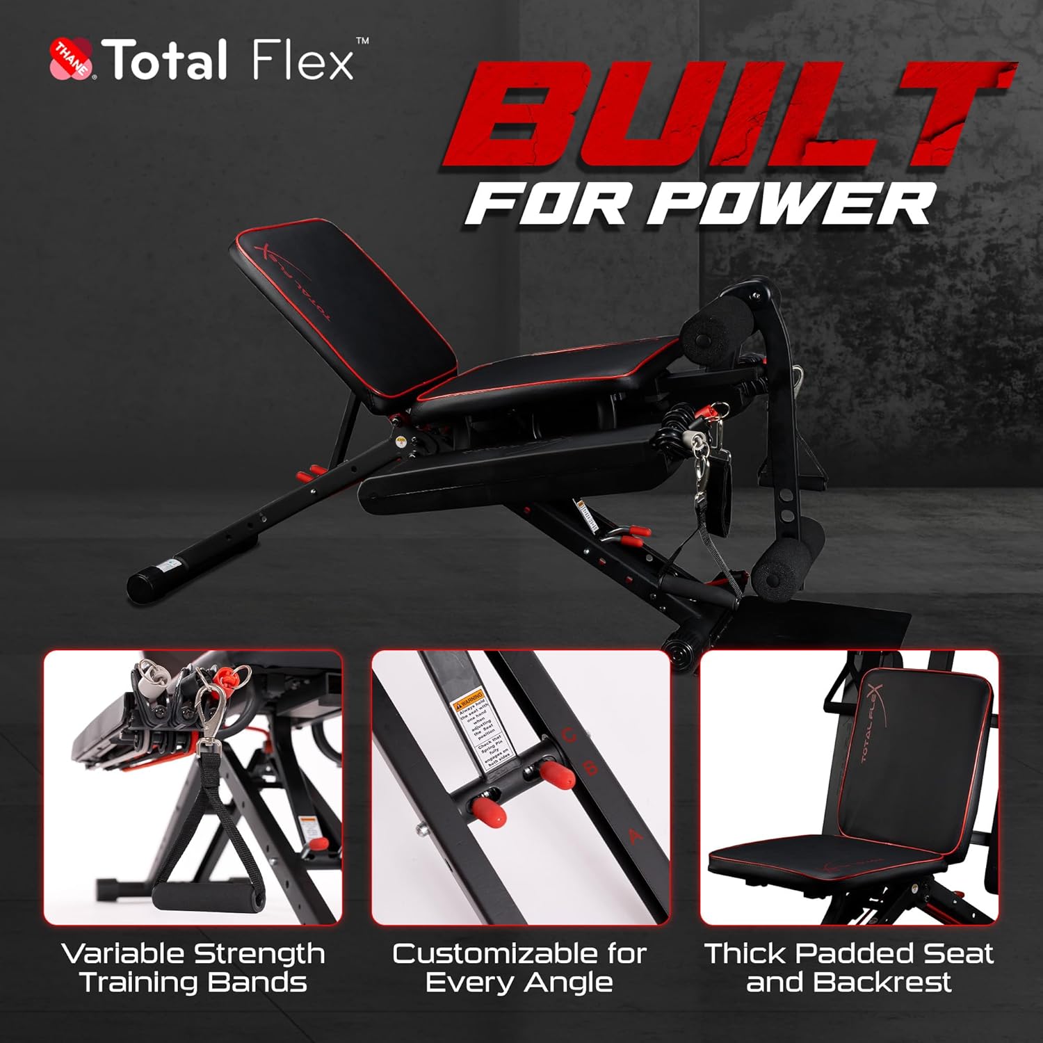 Compact Design, Home Gym, Versitiale Exercises, Workout Equipment, Fitness Equipment · v4