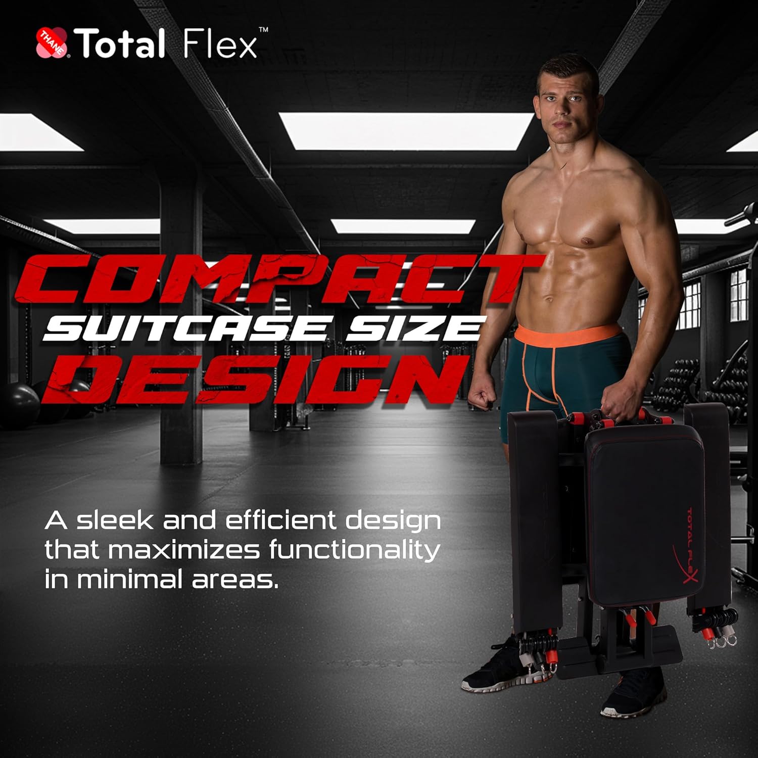 Compact Design, Home Gym, Versitiale Exercises, Workout Equipment, Fitness Equipment · v4