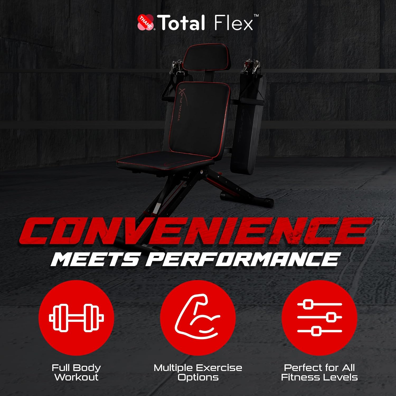 Compact Design, Home Gym, Versitiale Exercises, Workout Equipment, Fitness Equipment · v4