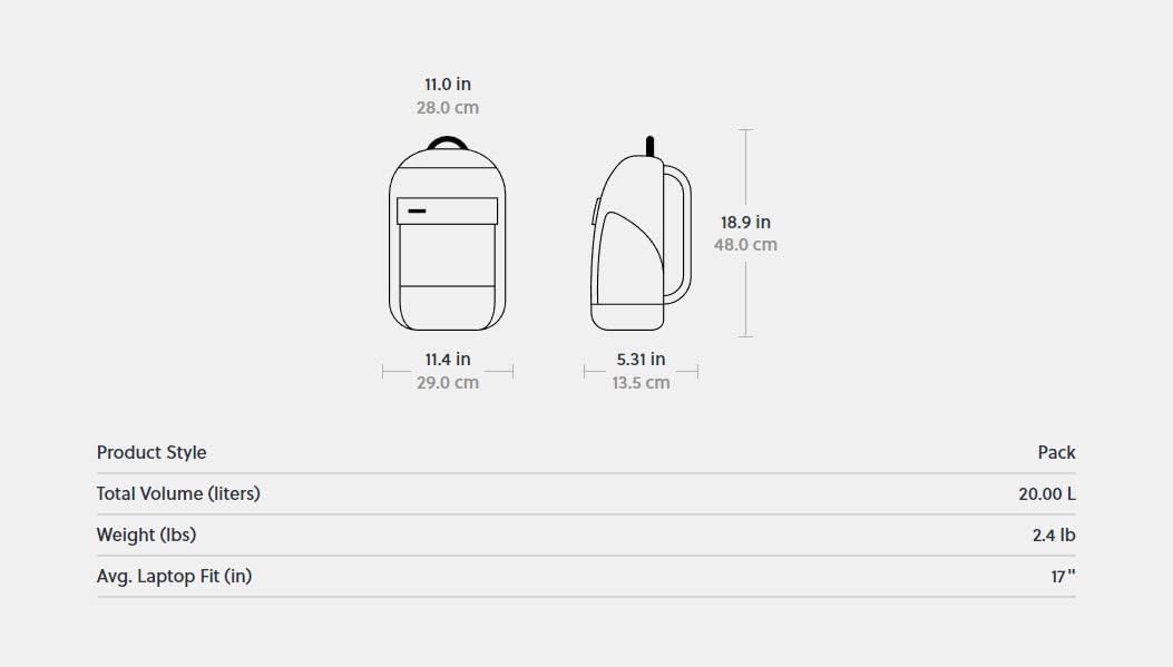 Timbuk2 Authority Laptop-Rucksack Deluxe, Eco Black Deluxe