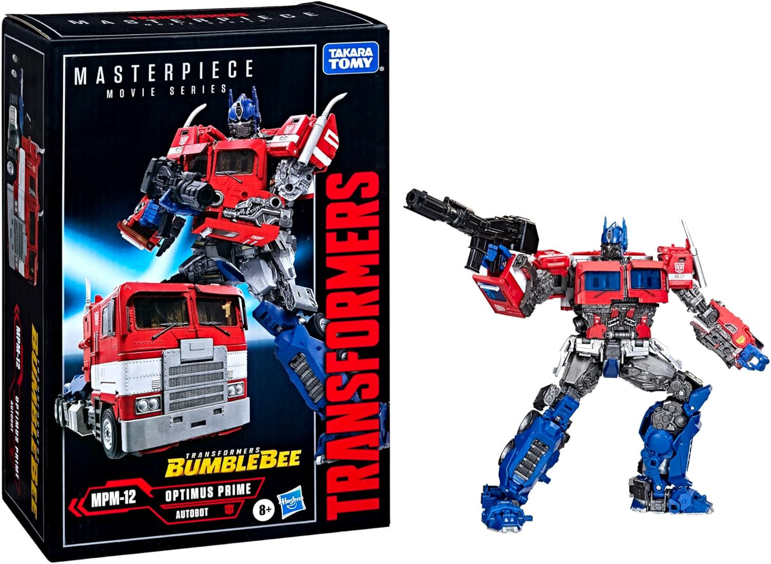 Transformers Movie Masterpiece Series MPM-12 Optimus Prime Collector Figure from Bumblebee Movie - Ages 8 and Up, 11-inch · v2