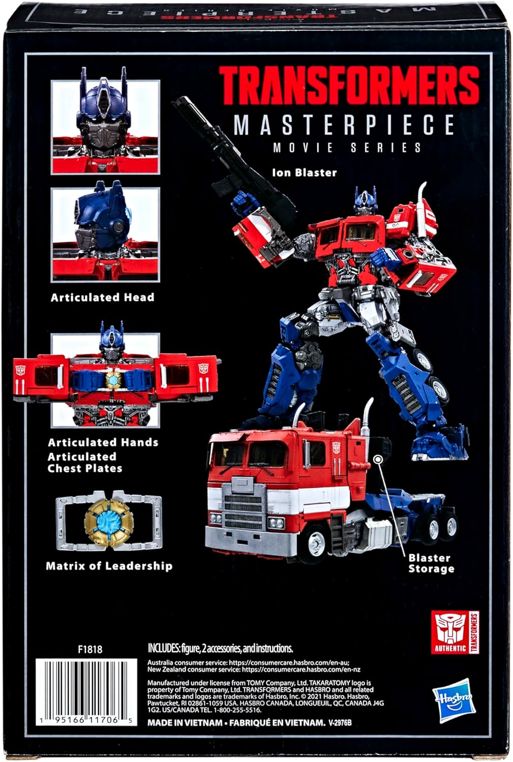 Transformers Movie Masterpiece Series MPM-12 Optimus Prime Collector Figure from Bumblebee Movie - Ages 8 and Up, 11-inch · v2