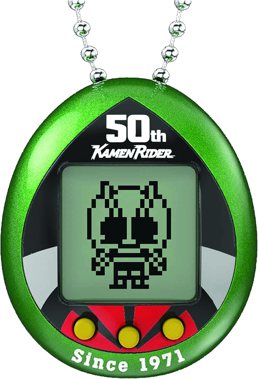 Tamagotchi Nano x Kamen Rider - 50th Anniversary Genesis Green Version · v4