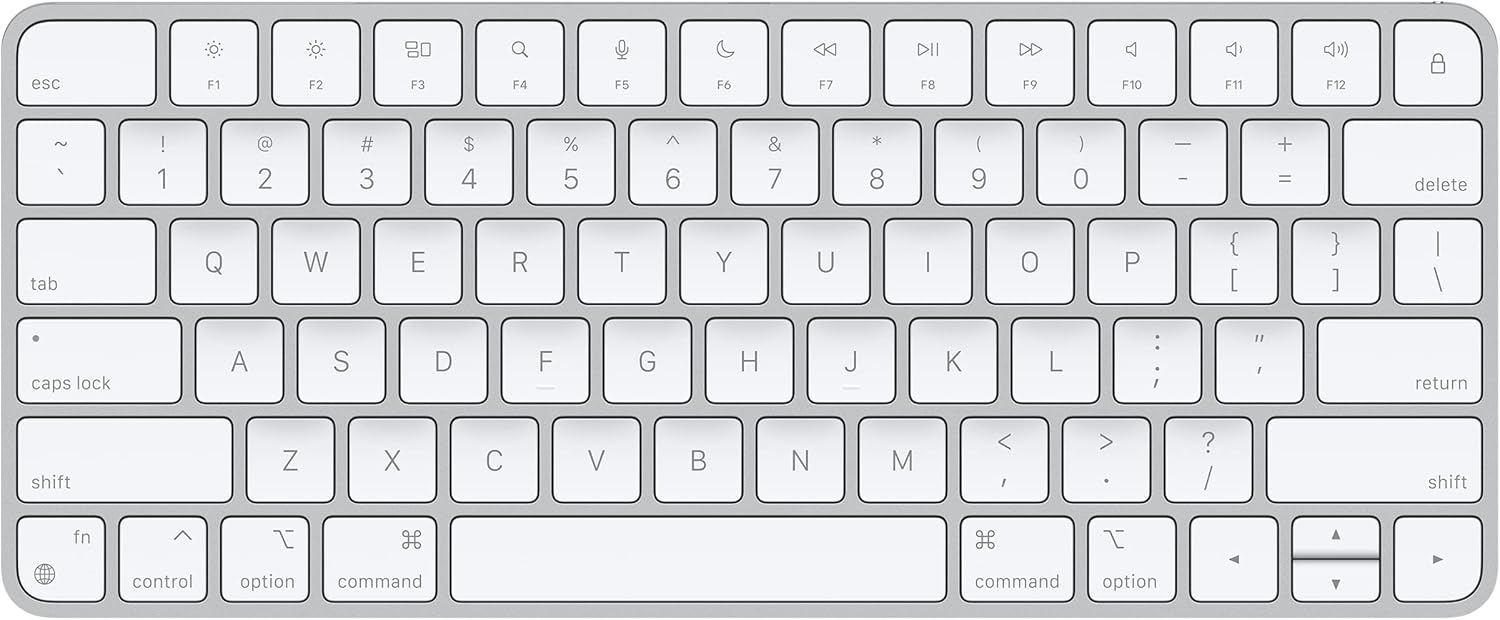 Apple Magic Keyboard Wireless Bluetooth Rechargeable Works with Mac iPad iPhone US English White · v3