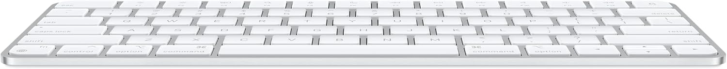 Apple Magic Keyboard Wireless Bluetooth Rechargeable Works with Mac iPad iPhone US English White · v3