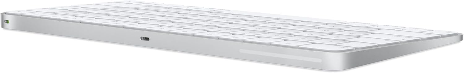 Apple Magic Keyboard Wireless Bluetooth Rechargeable Works with Mac iPad iPhone US English White · v3