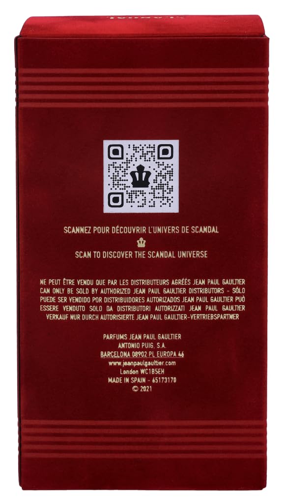 جان بول غوتييه Scandal Men 5.1 oz EDT Spray