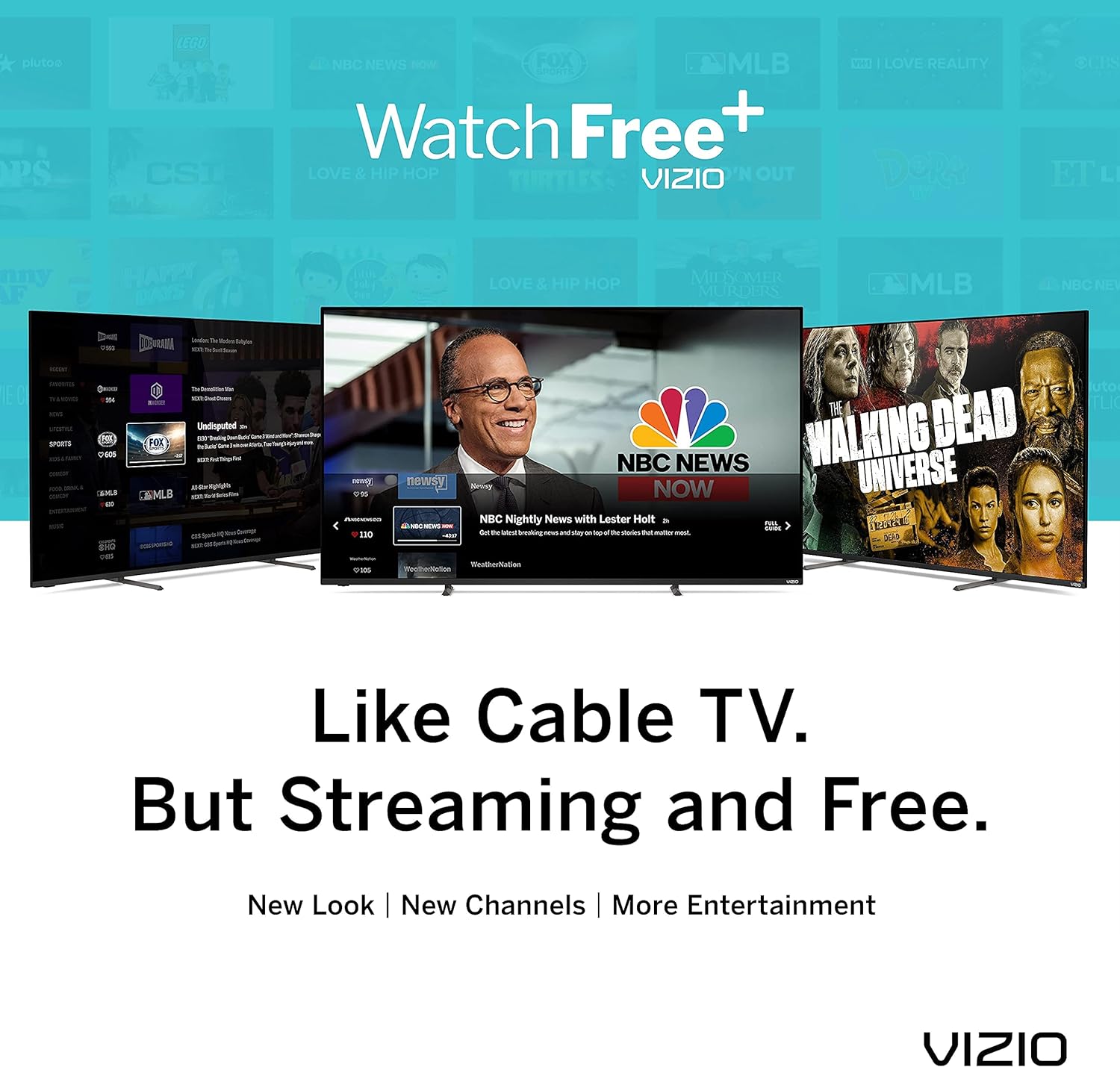تلفزيون VIZIO D-Series الذكي بدقة Full HD 1080p مقاس 40 بوصة مع قنوات بث مدمجة، D40f-J09، موديل 2021 مقاس 40 بوصة (متجدد)