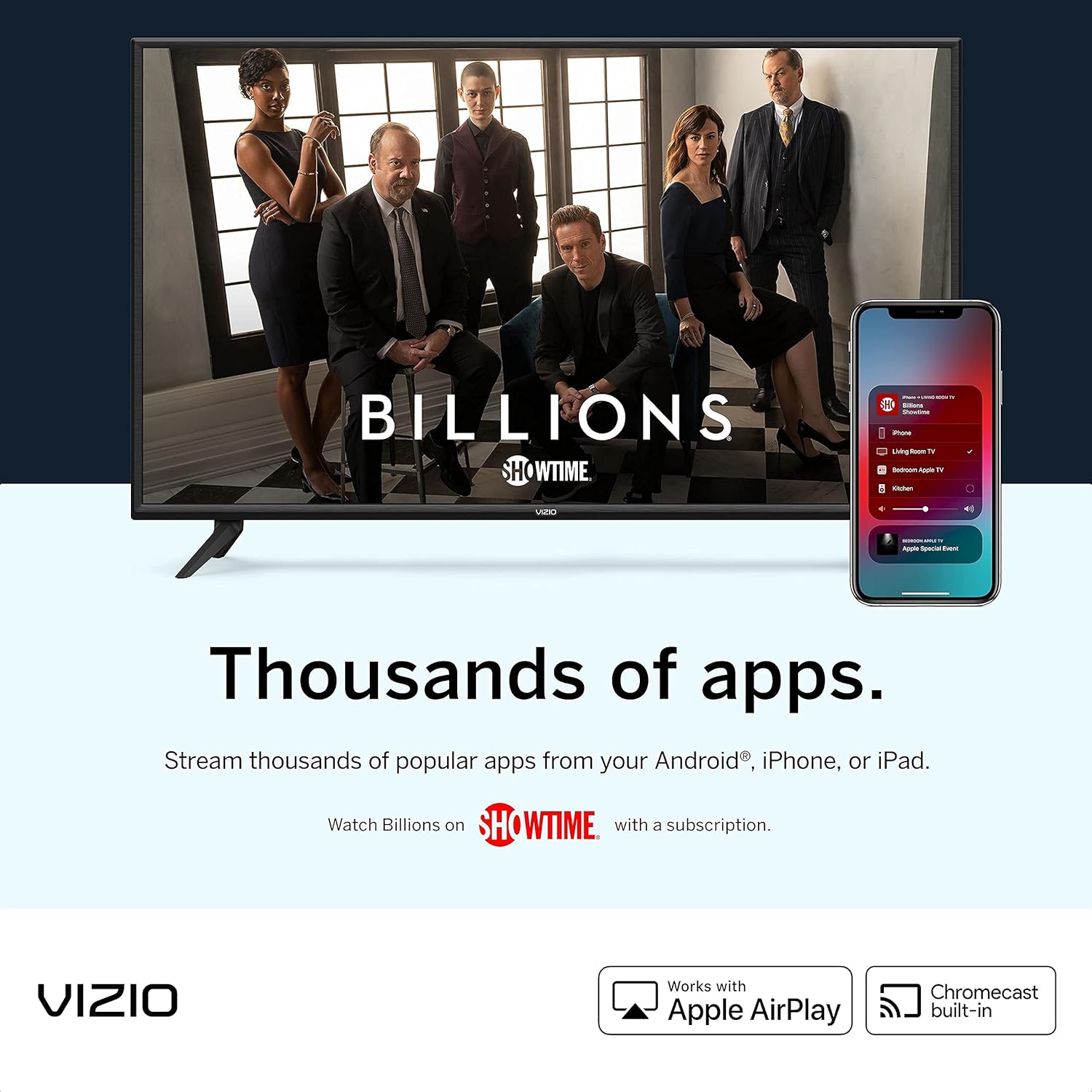 تلفزيون VIZIO D-Series الذكي بدقة Full HD 1080p مقاس 40 بوصة مع قنوات بث مدمجة، D40f-J09، موديل 2021 مقاس 40 بوصة (متجدد)