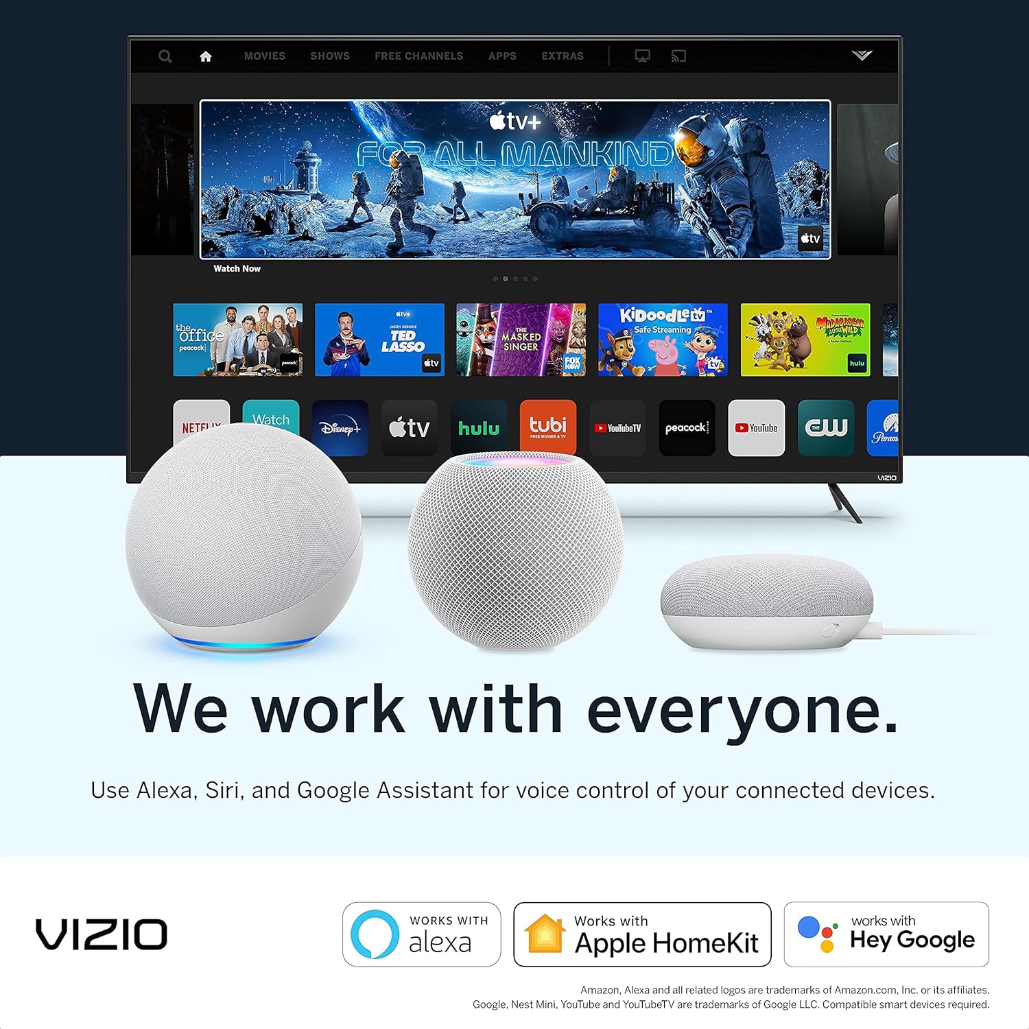 تلفزيون VIZIO D-Series الذكي بدقة Full HD 1080p مقاس 40 بوصة مع قنوات بث مدمجة، D40f-J09، موديل 2021 مقاس 40 بوصة (متجدد)