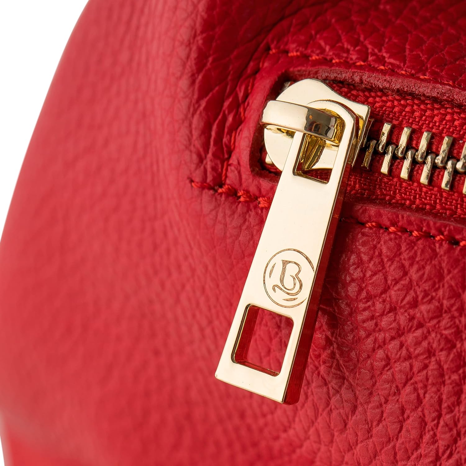 Borsa a tracolla Baroncelli in pelle italiana da donna in vera pelle morbida di medie dimensioni realizzata in Italia