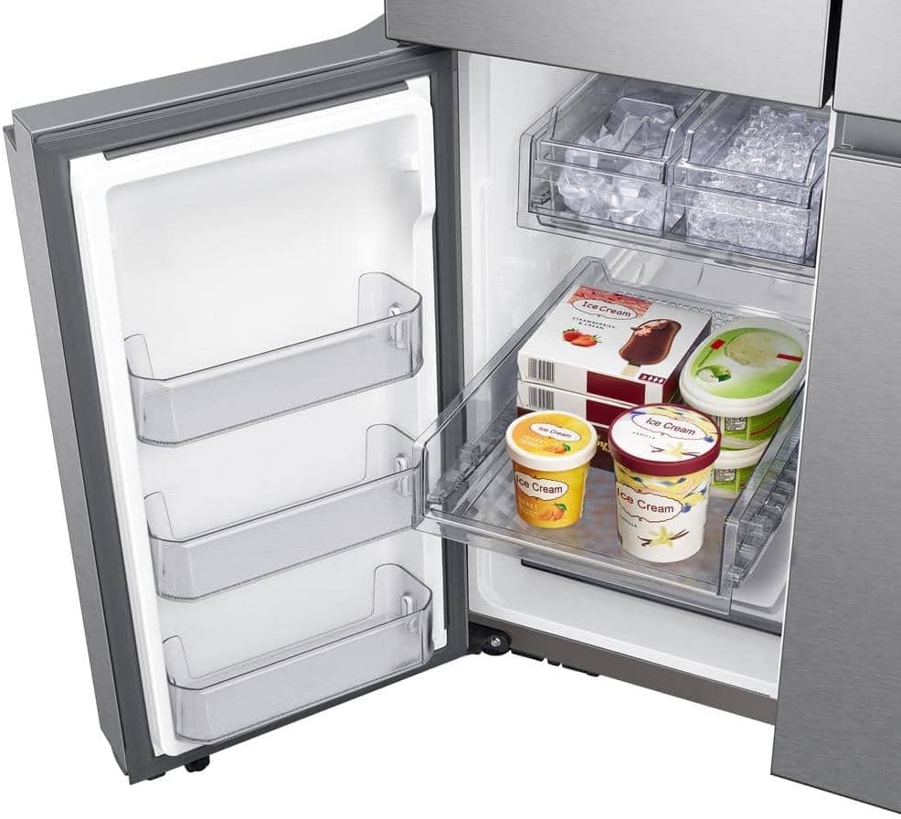SAMSUNG RF23A9671SR 22.8 Cu. Ft. Stainless Steel 4-Door Flex Counter Depth Refrigerator · v4