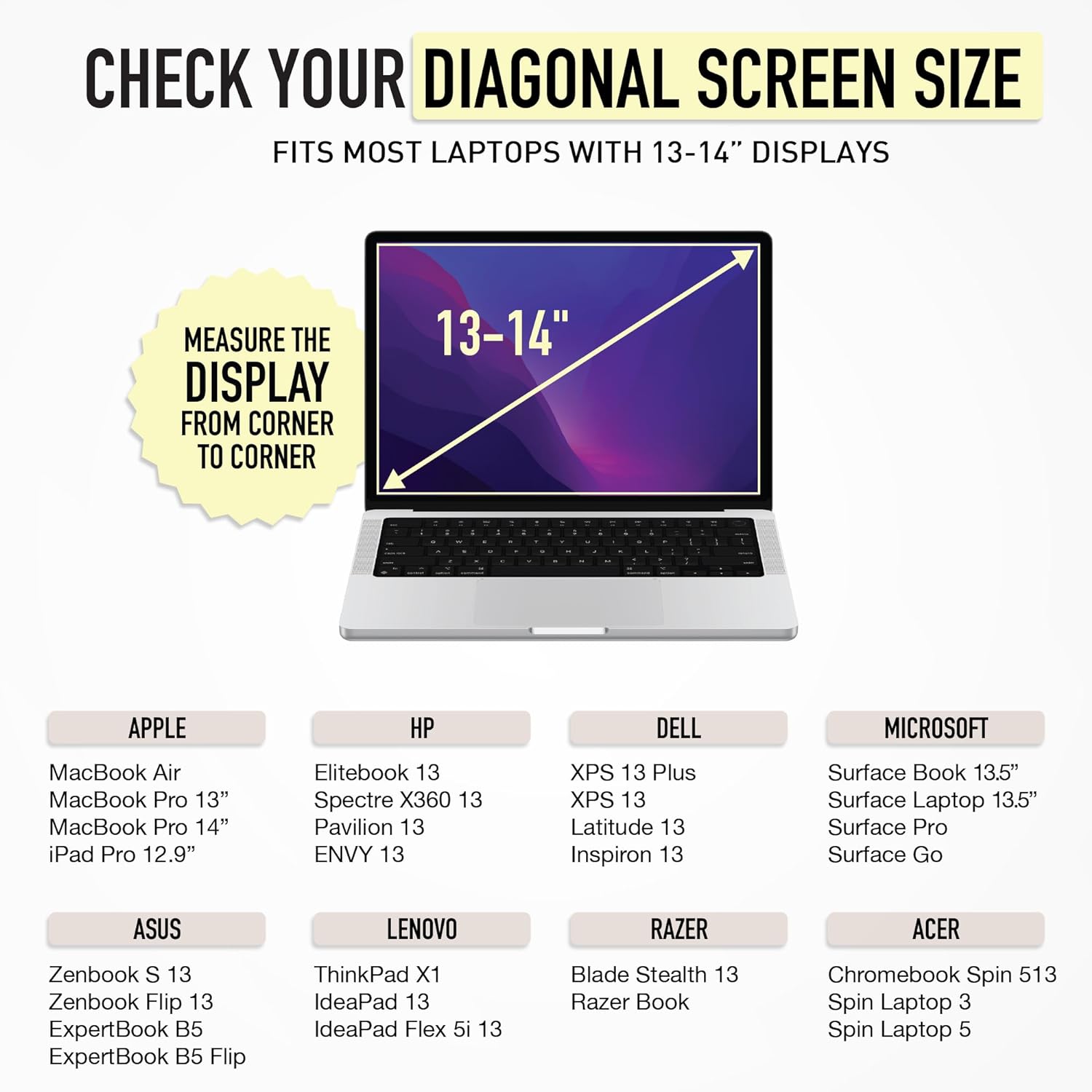 Vandel - The Original Puffy Laptop Sleeve 13-14 Inch Laptop Sleeve. Beige Laptop Sleeve for Women. Carrying Case Laptop Cover for MacBook Pro 14 Inch Sleeve, MacBook Air Sleeve 13 Inch, iPad Pro 12.9 · v4