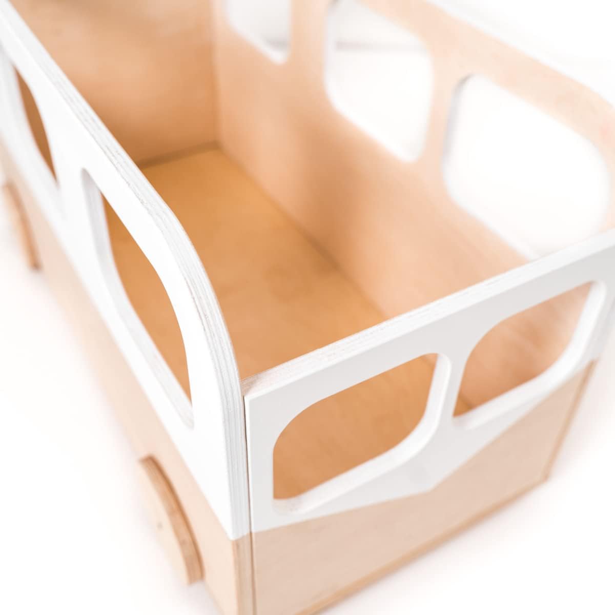 EWART WOODS 木製おもちゃ箱 子供用おもちゃ収納 本箱 保育室 本棚 ベビールーム 家具 本棚 オーガナイザー キャスター付き