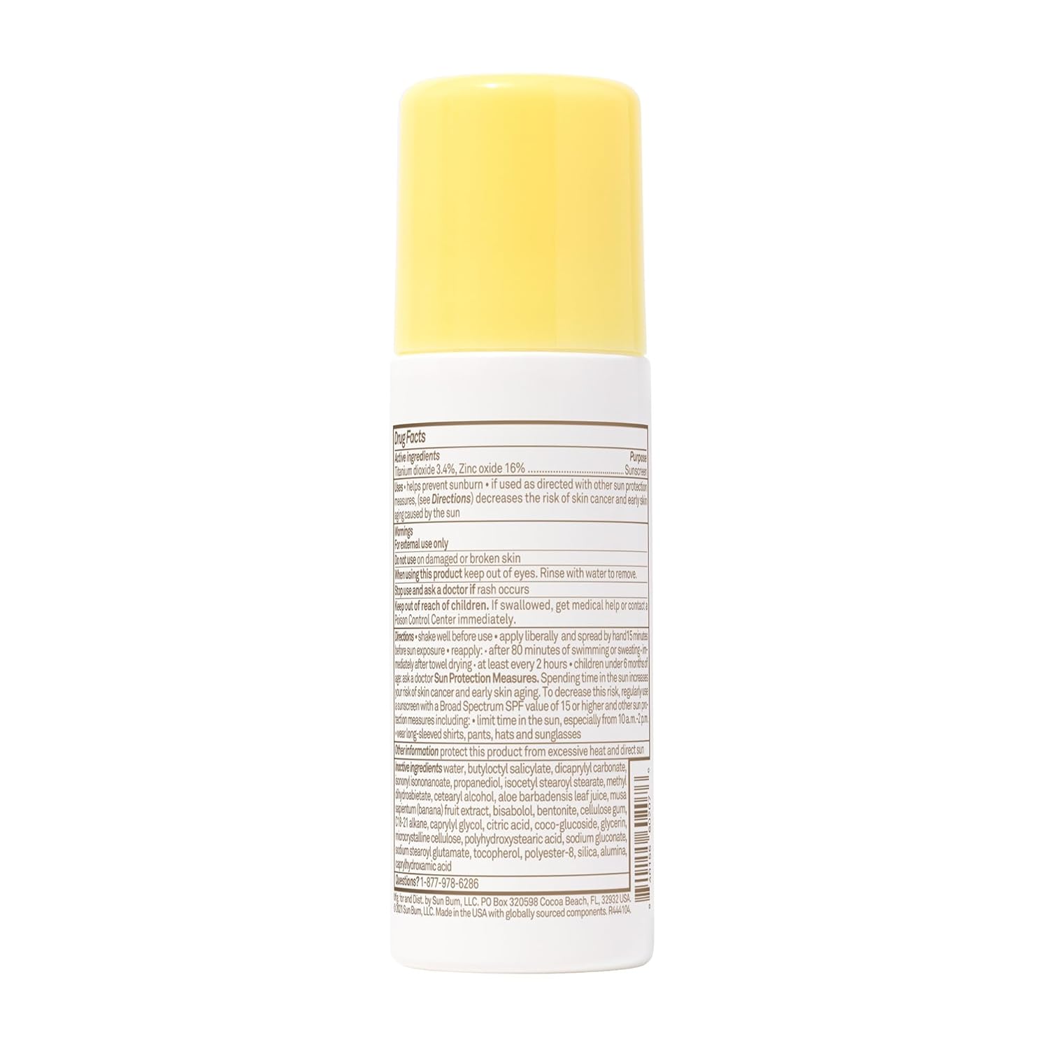 Baby Bum Mineral SPF 50 Roll-On Sunscreen | Vegan and Hawaii 104 Act Compliant (Octinoxate  Oxybenzone Free) Broad Spectrum Moisturizing UVA/UVB Easy Roller Ball Sunscreen Lotion