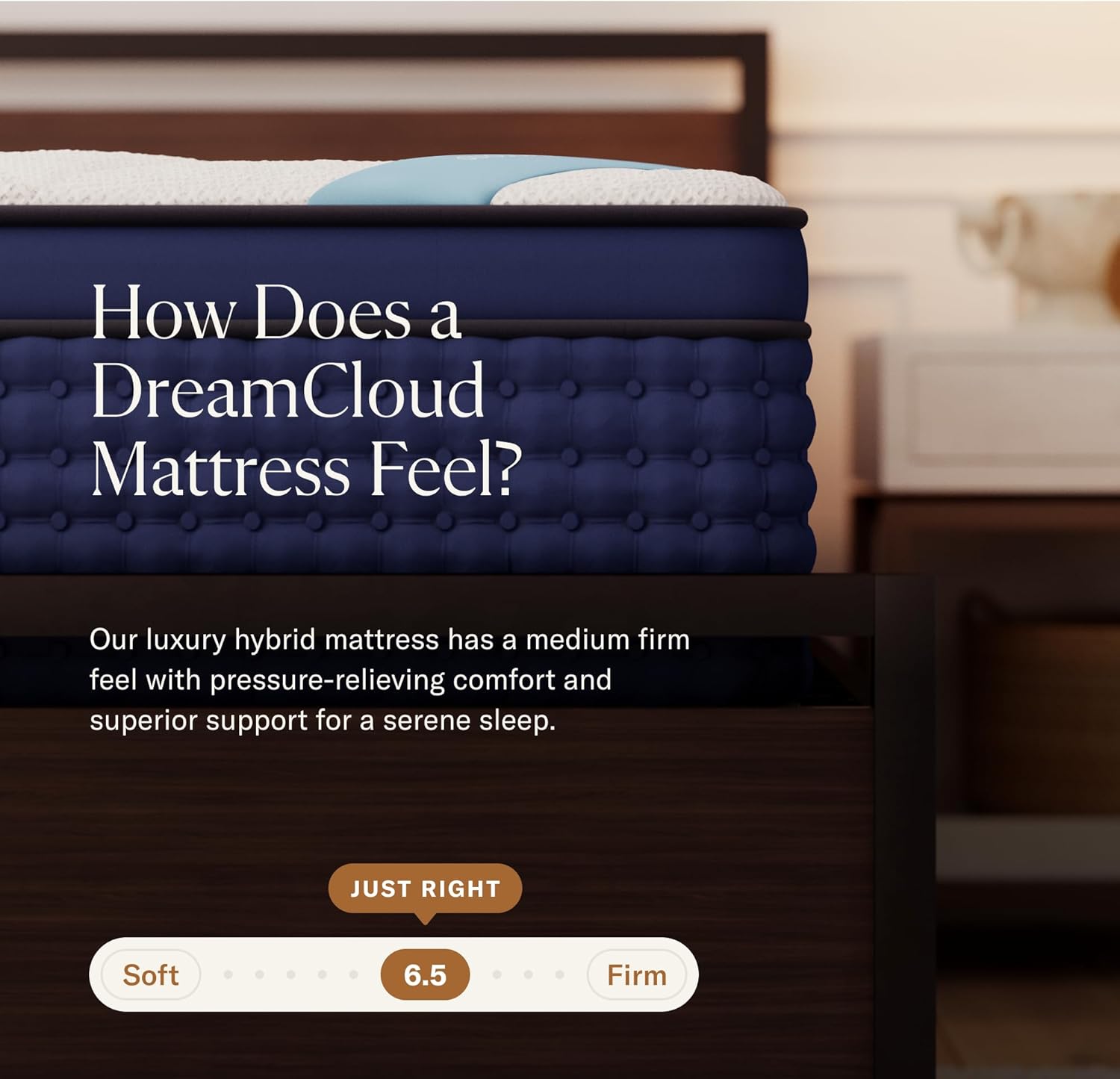DreamCloud Premier 14 King Mattress - Luxury Hybrid Memory Foam - 365 Night Trial - 7 Premium Pressure-Relieving Layers - Forever Warranty - CertiPUR-US Certified · v2