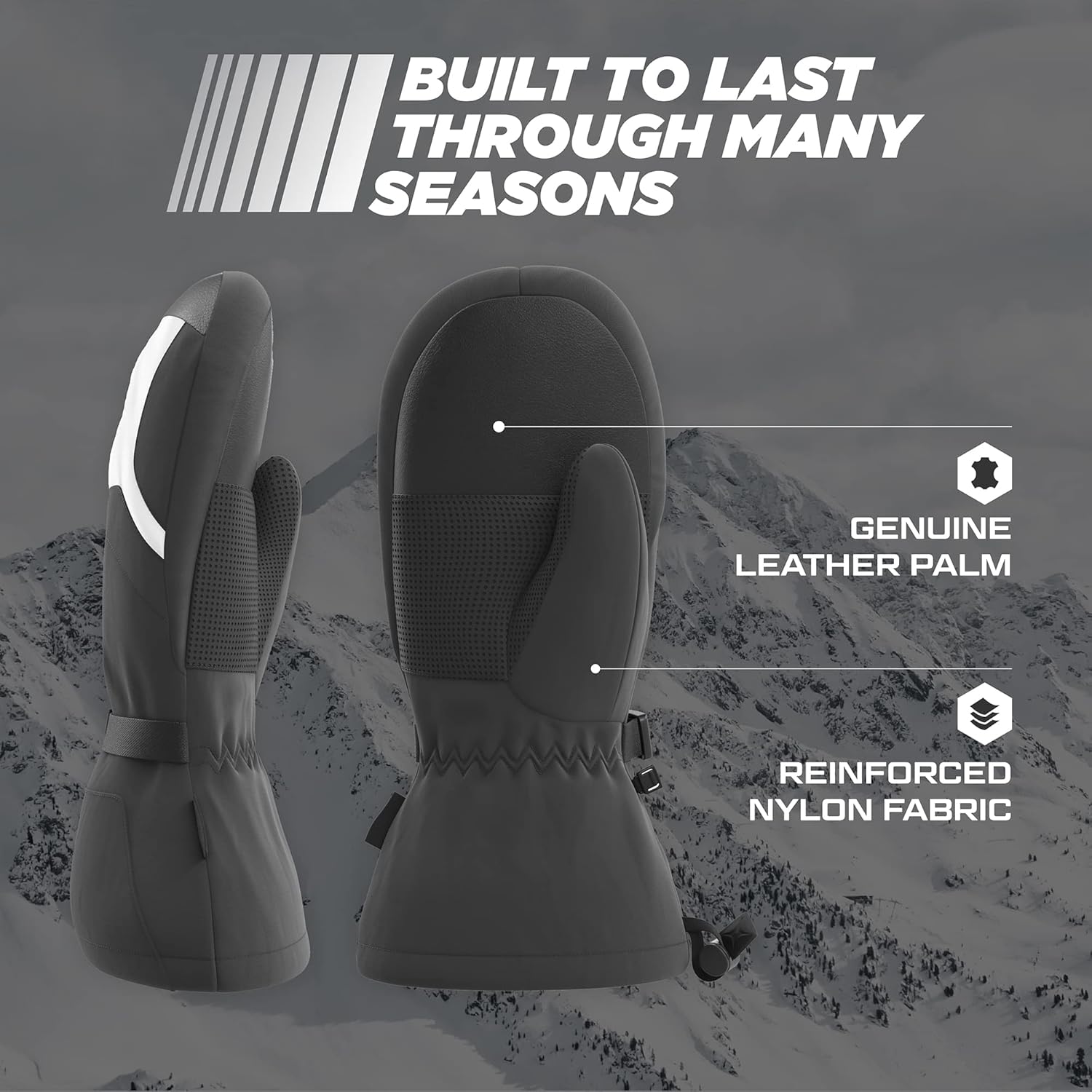 Găng tay trượt tuyết Gordini dành cho nữ chống thấm nước thời tiết lạnh Gore-tex cách nhiệt