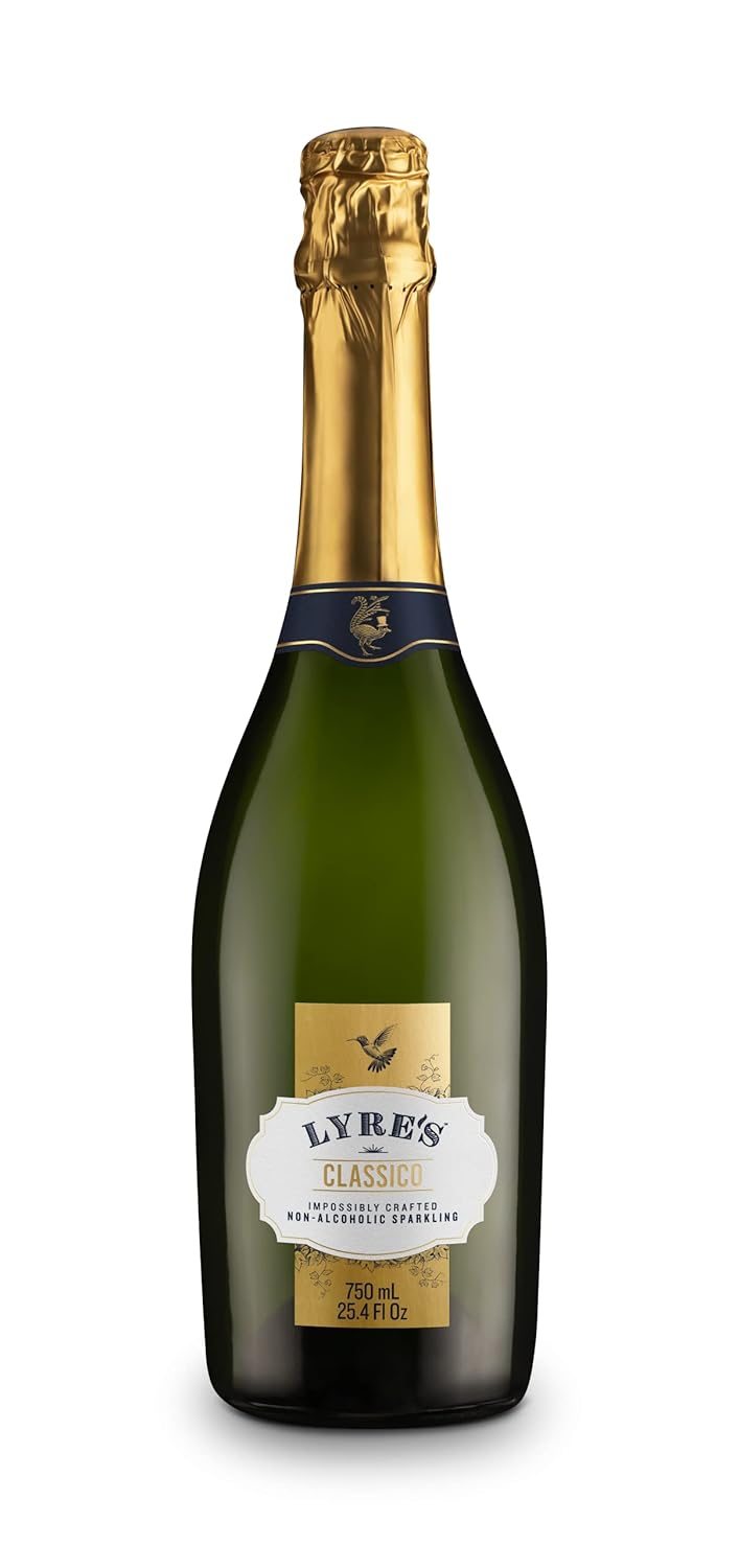 Lyre’s Classico Grande | Case of 6 | Nonalcoholic Sparkling Wine Style | 750ml x 6