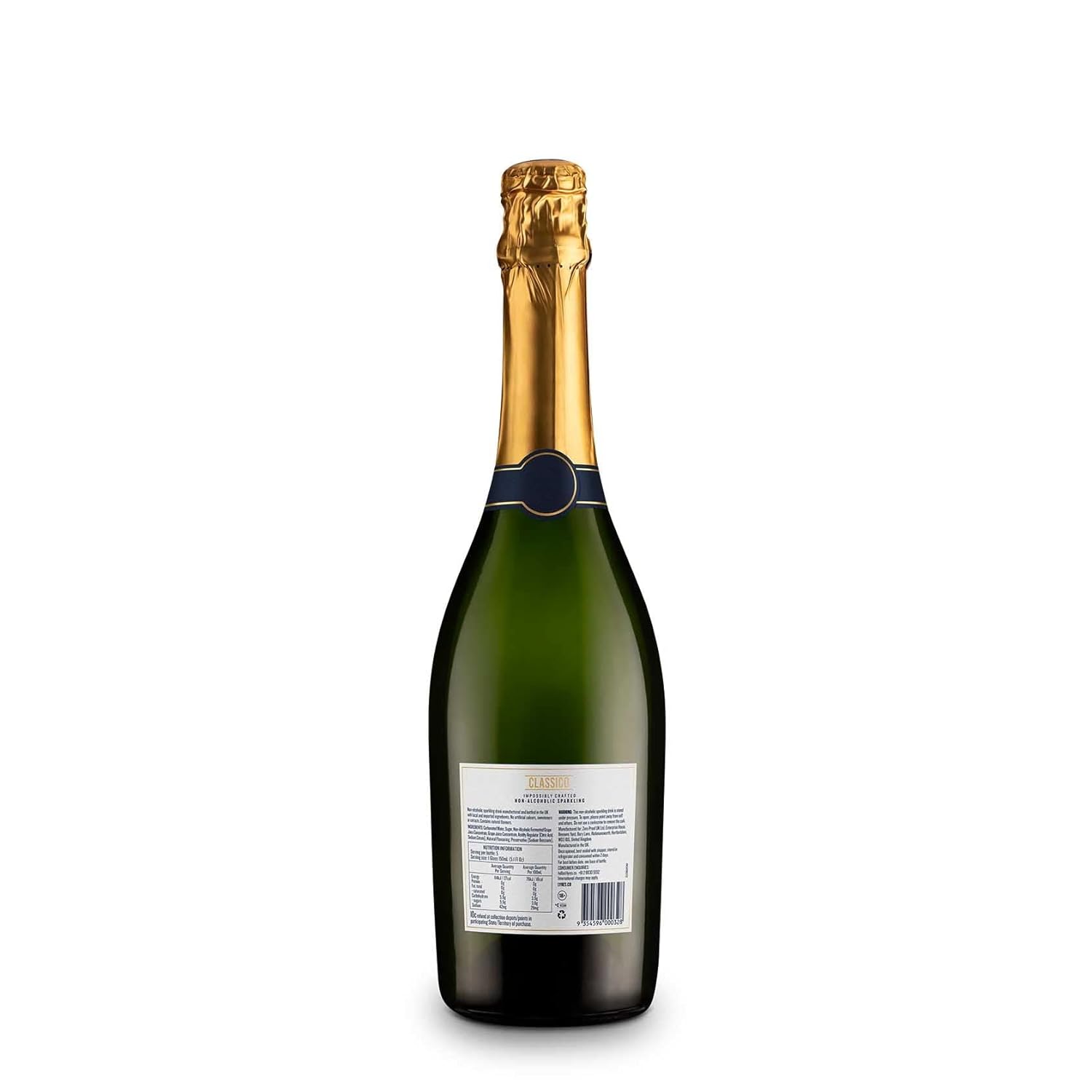 Lyre’s Classico Grande | Case of 6 | Nonalcoholic Sparkling Wine Style | 750ml x 6