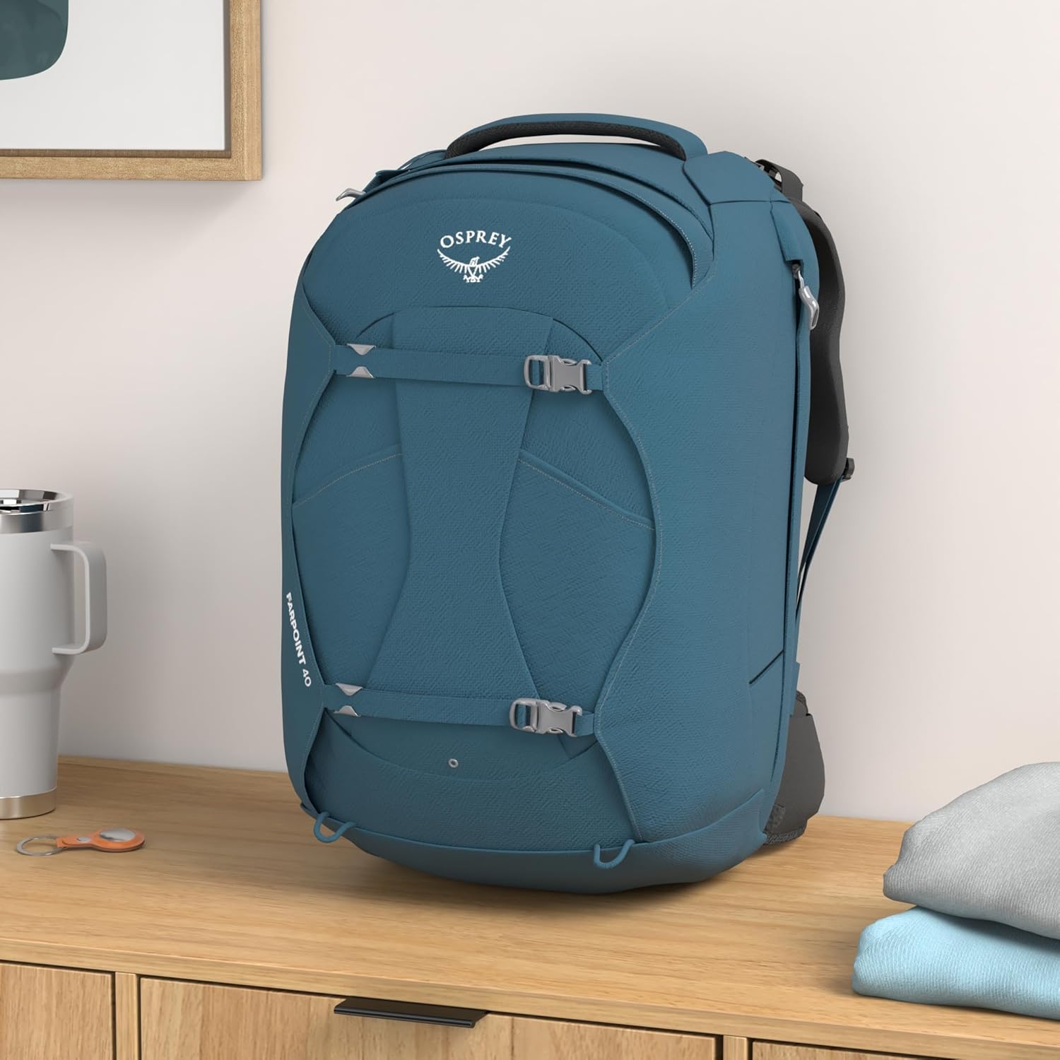 Osprey Fairview 40L Reiserucksack für Damen, Night Jungle Blue