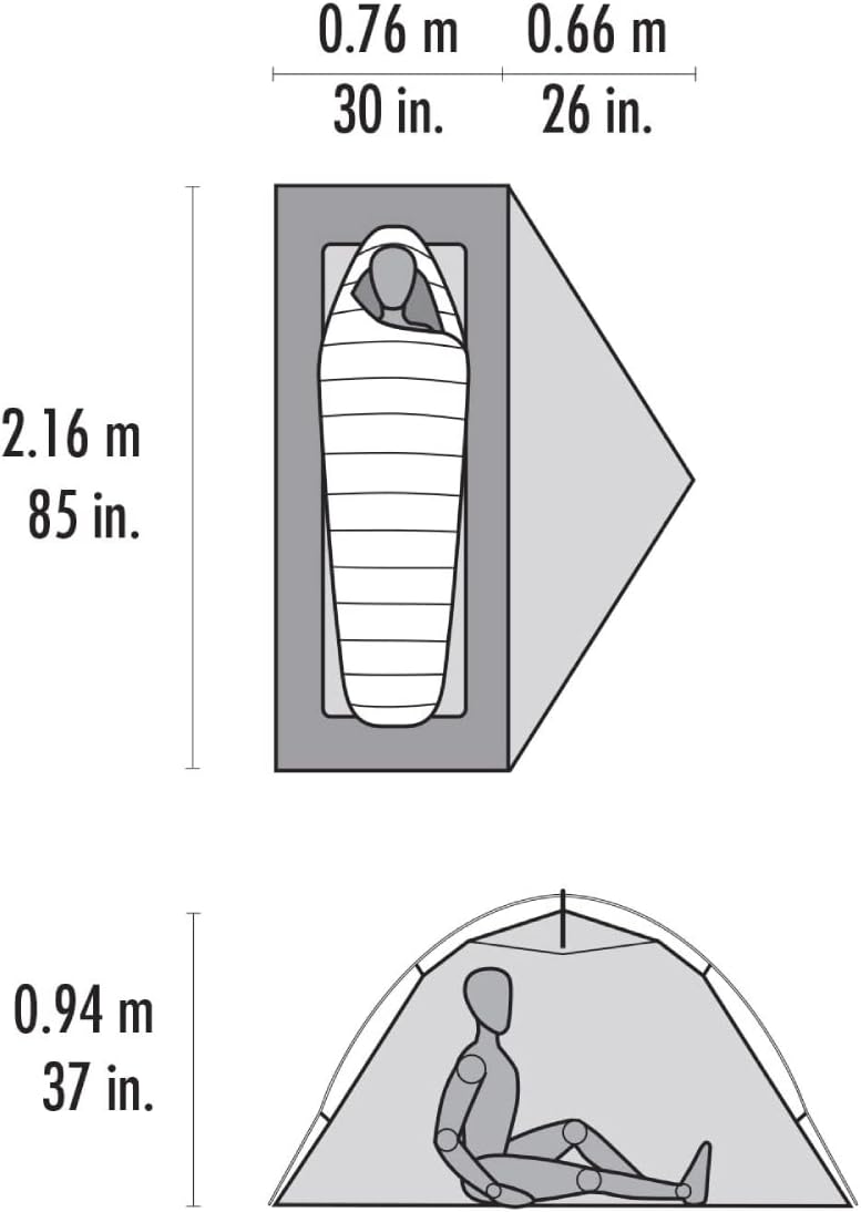 MSR Hubba Hubba 1-Person Lightweight Backpacking Tent · v2