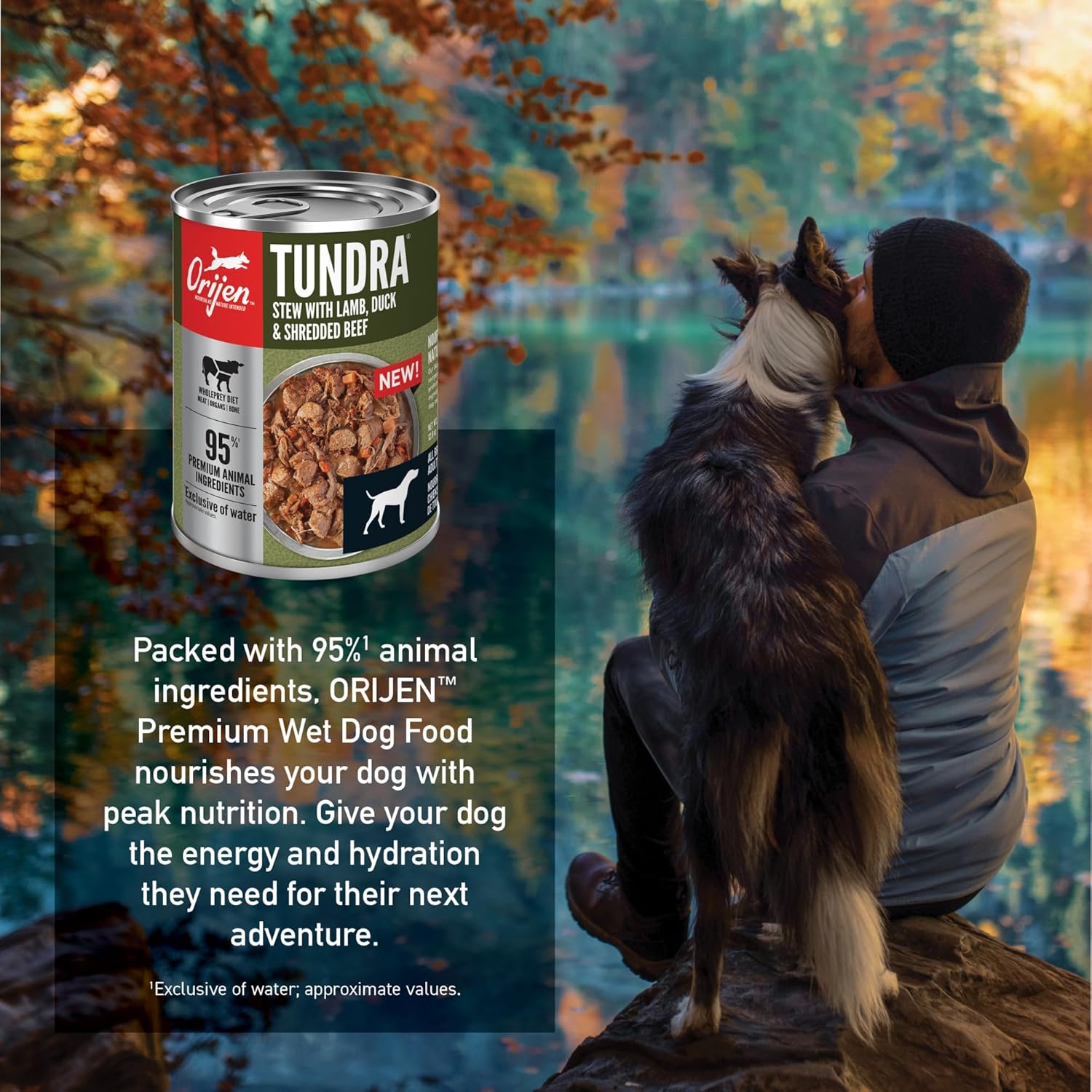 ORIJEN Tundra Stew Wet Dog Food, WholePrey Ingredients, 12.8oz (Case of 12) · v3