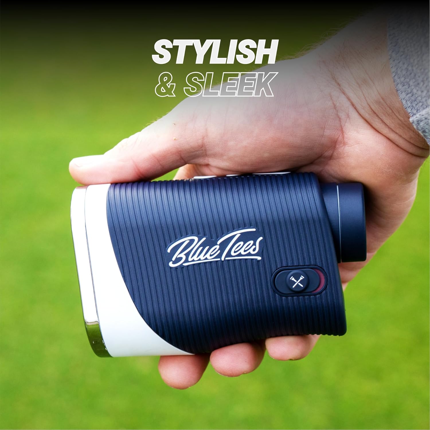 Blue Tees Golf Series 3 Max  Golf Rangefinder with Slope Switch, 1000 Yards Range Finder, 6X Magnification Laser Rangefinder, Slope Measurement, Magnetic Strip, Flag Pole Locking with Pulse Vibration · v6