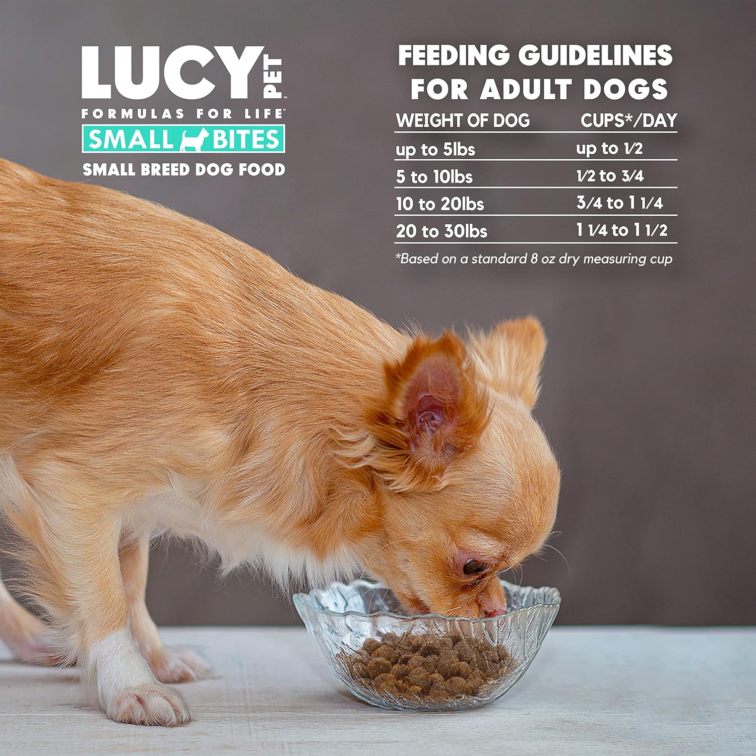 Nourriture pour chiens Lucy Pet Products, canard et potiron, quinoa, petites bouchées, 4,5 livres