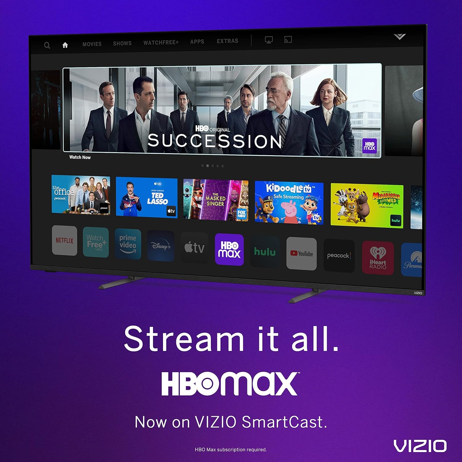 Televisor inteligente VIZIO Full HD 1080p de la serie D con Apple AirPlay y Chromecast integrados, duplicación de pantalla para segundas pantallas, 150 canales de streaming gratuitos, D32f4-j01, modelo 2021 (renovado)