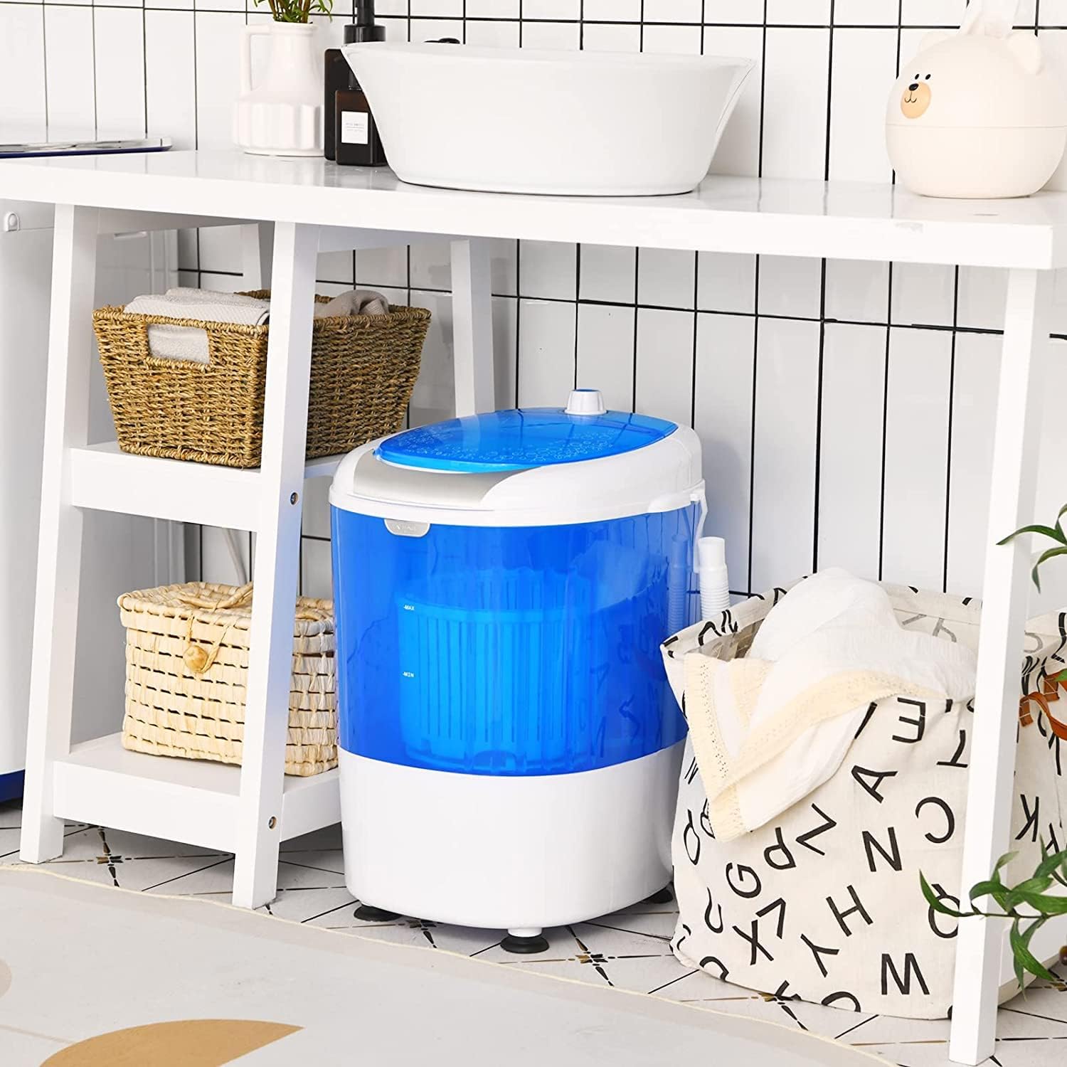 Generic GO-KA-RT75690OE Mini Washing Machine, Blue · v5