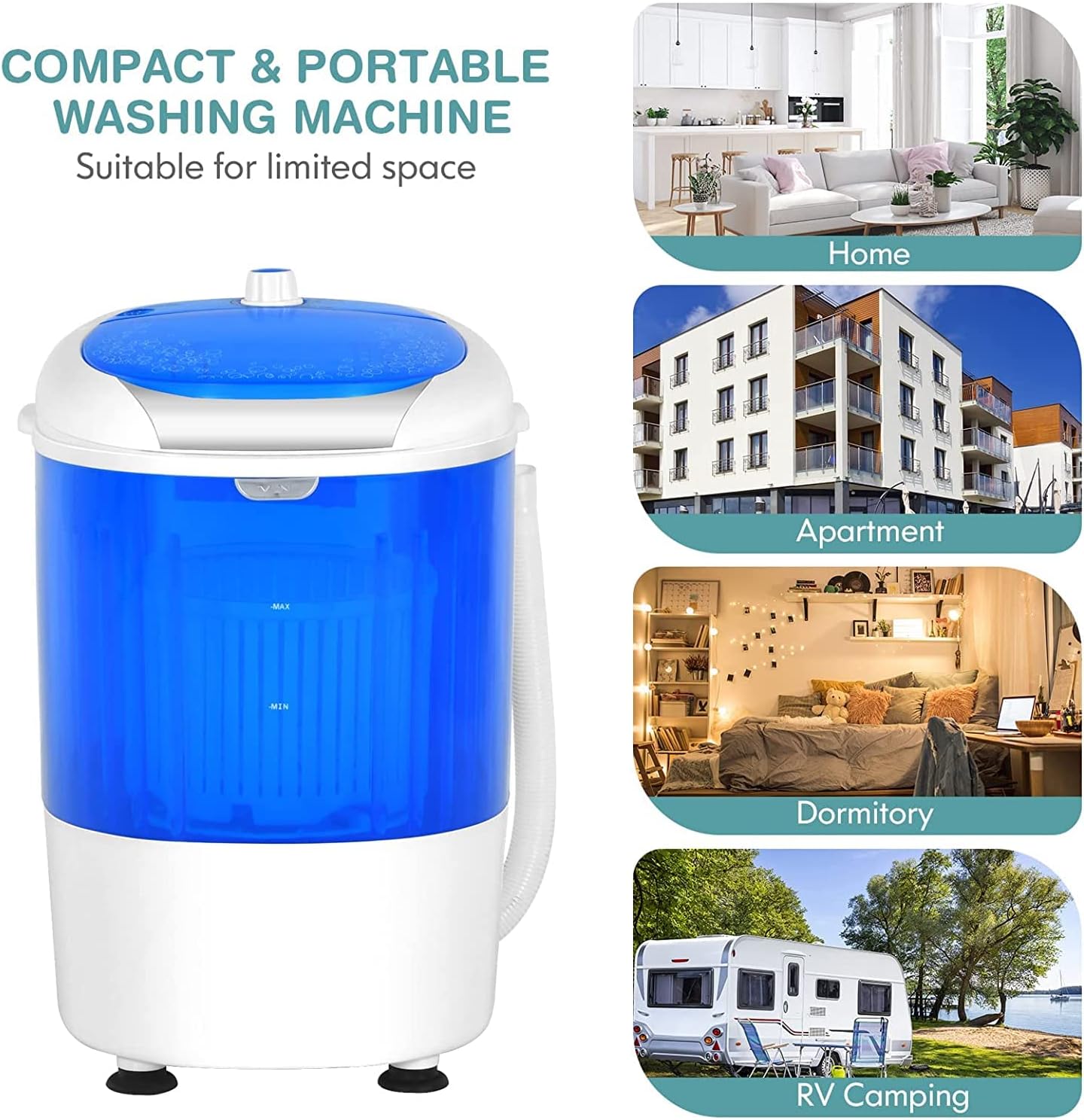 Generic GO-KA-RT75690OE Mini Washing Machine, Blue · v5