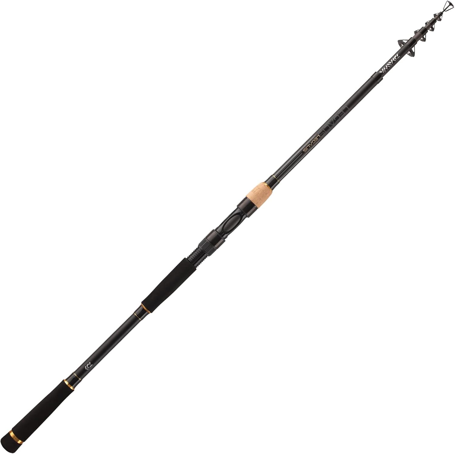 DAIWA Legalis Tele Allround, 9.84ft, Lureweight 1.05-3.17 Ounce, 6 Sections, Telescopic Fishing Rod