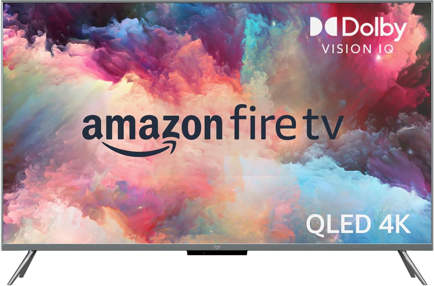 Smart TV Amazon Fire TV 55 Omni QLED serie 4K UHD, Dolby Vision IQ, Fire TV Ambient Experience, oscuramento locale, vivavoce con Alexa