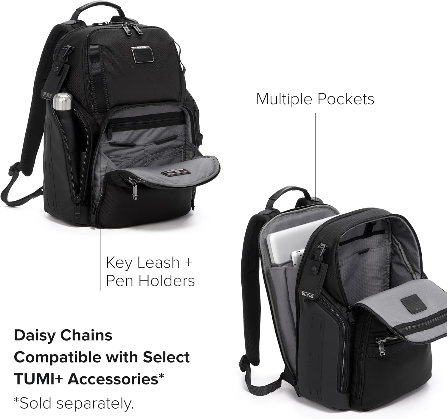 TUMI - Alpha Bravo Search Backpack - Laptop Backpack for Men  Women - Backpack for Work amp; Travel - 17.0 X 14.0" X 8.3" - Black · v3