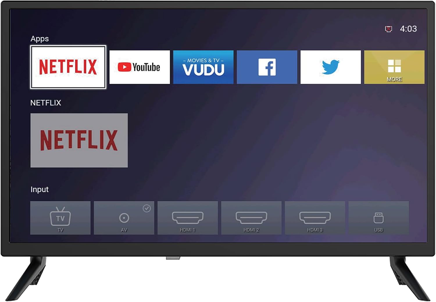 Süpersonik SC-2416STV 24 Akıllı LED-LCD TV - HDTV - Siyah